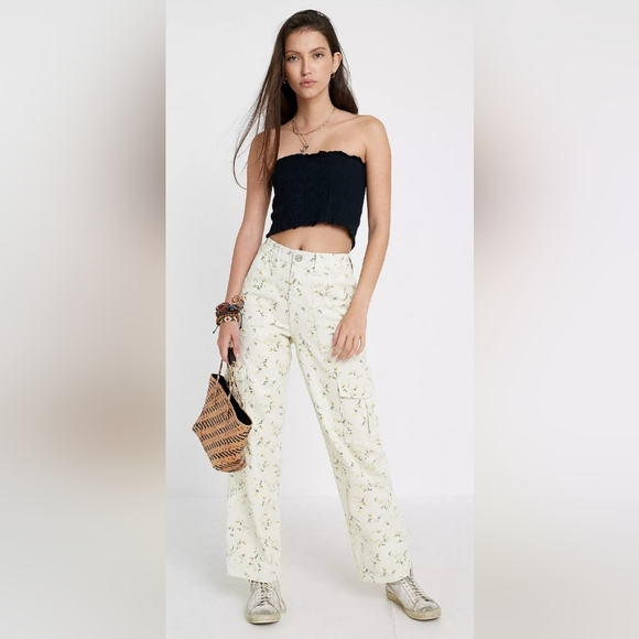 Urban Outfitters | BDG Summer Floral Print Skate Jeans, Size 27 - Picture 2 of 9